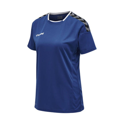 Blue - Front - Hummel Mens Authentic Polyester Jersey