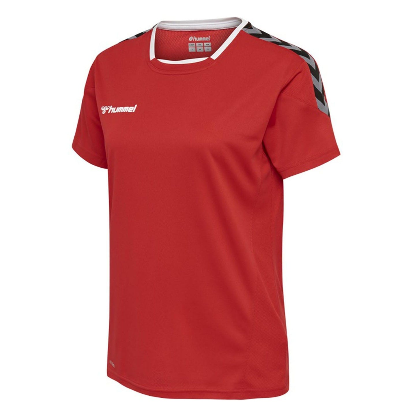 Red - Front - Hummel Mens Authentic Polyester Jersey