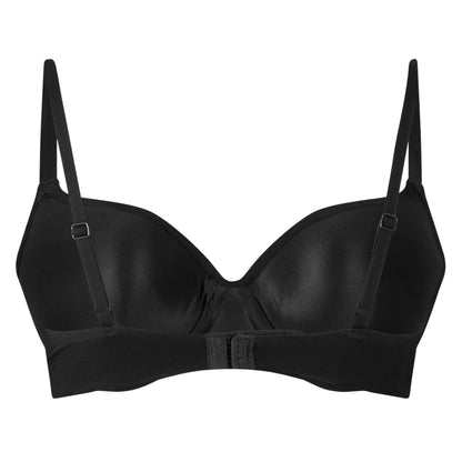 Black - Back - Boss Womens-Ladies Underwired Bra