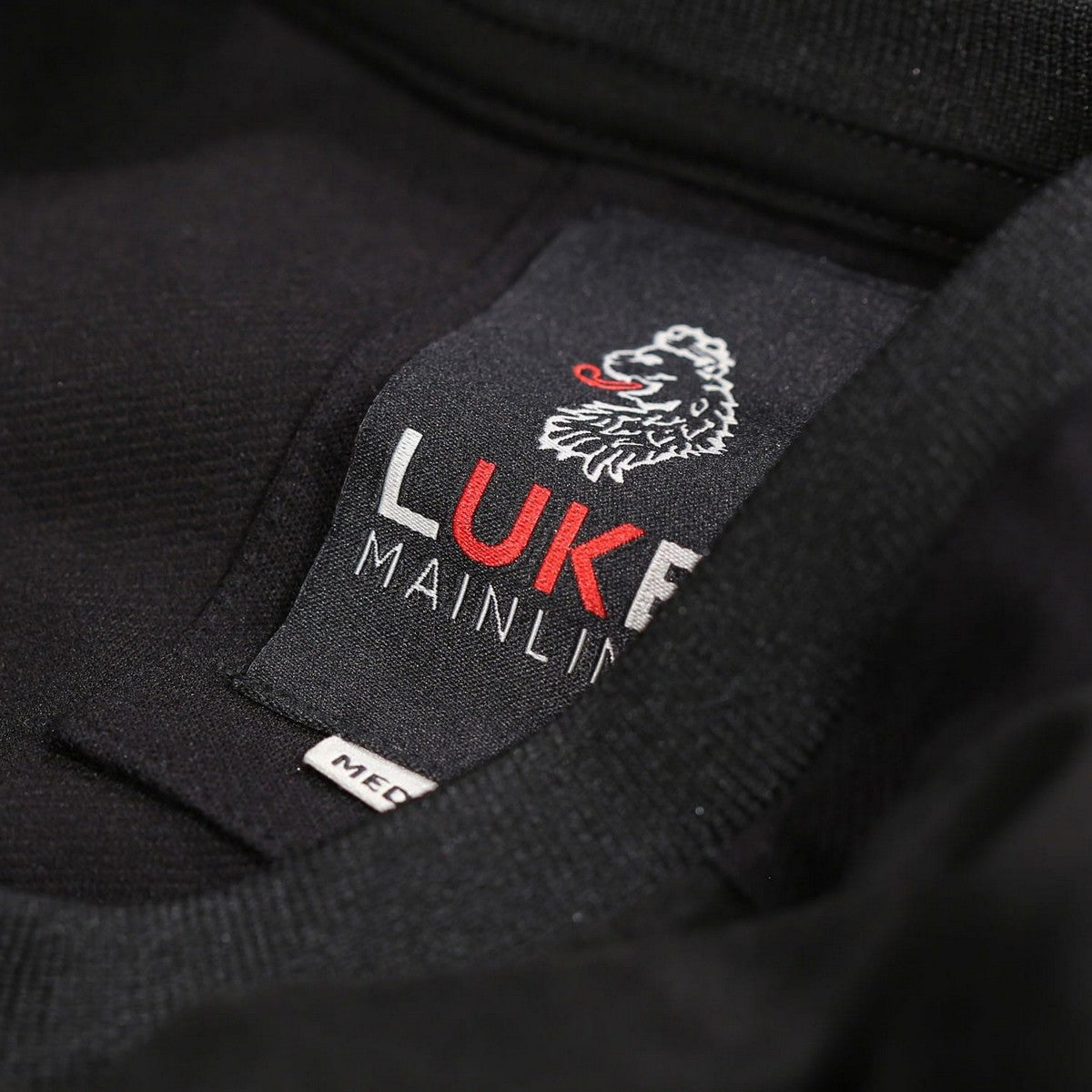 Black - Lifestyle - Luke 1977 Mens Torin Faux Suede Crew Neck Sweatshirt