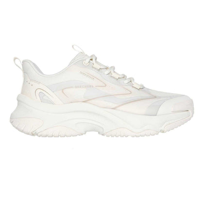 Off White - Front - Skechers Childrens-Kids Anti Gravity Mesh Lace Up Running Trainers