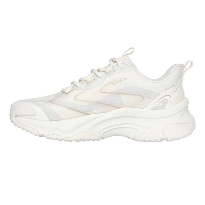 Off White - Back - Skechers Childrens-Kids Anti Gravity Mesh Lace Up Running Trainers