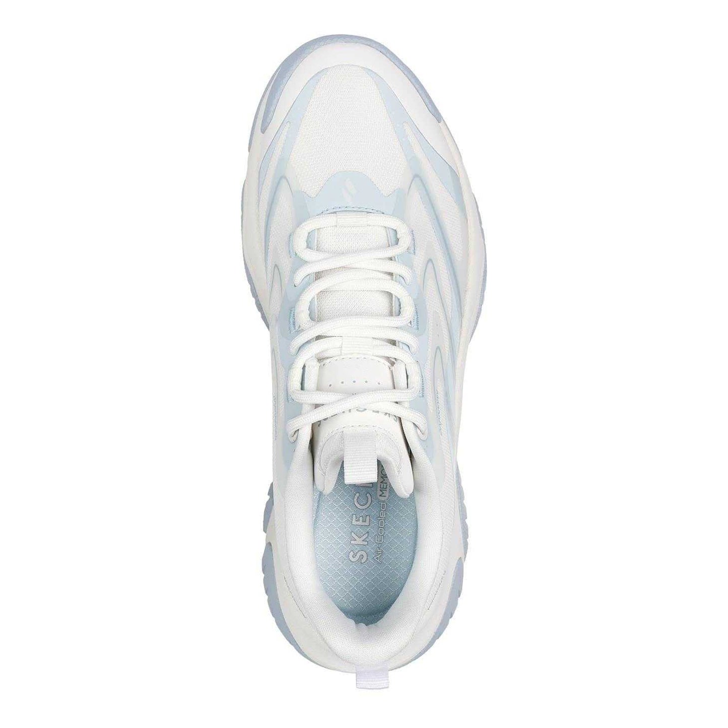 Light Blue - Side - Skechers Childrens-Kids Anti Gravity Mesh Lace Up Running Trainers