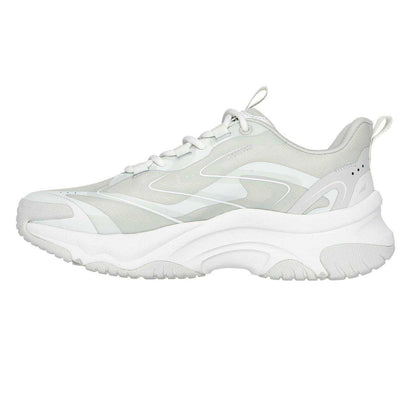 Light Green - Back - Skechers Childrens-Kids Anti Gravity Mesh Lace Up Running Trainers