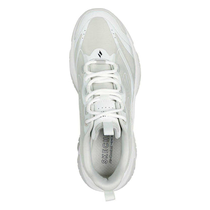 Light Green - Side - Skechers Childrens-Kids Anti Gravity Mesh Lace Up Running Trainers