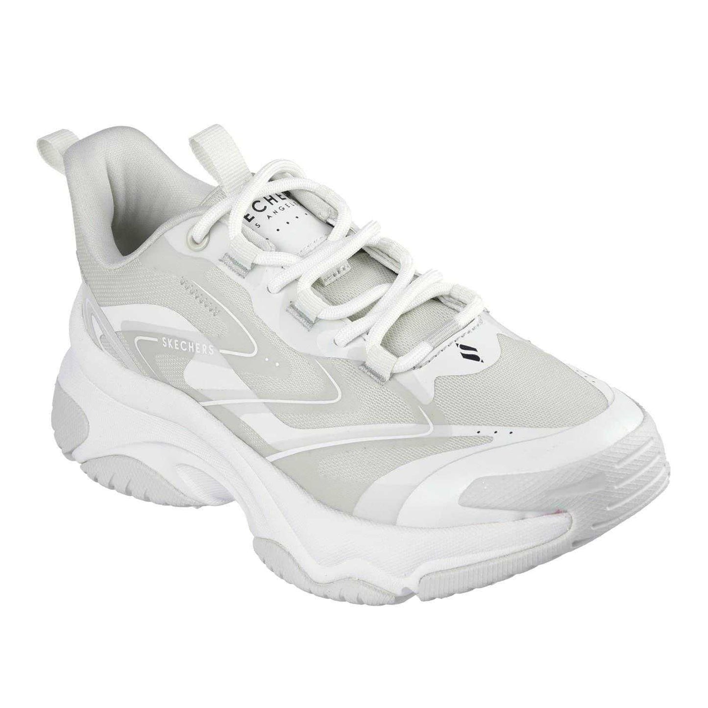 Light Green - Pack Shot - Skechers Childrens-Kids Anti Gravity Mesh Lace Up Running Trainers