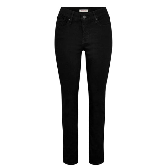 Soft Black - Front - Levis Womens-Ladies 311 Shaping Skinny Jeans