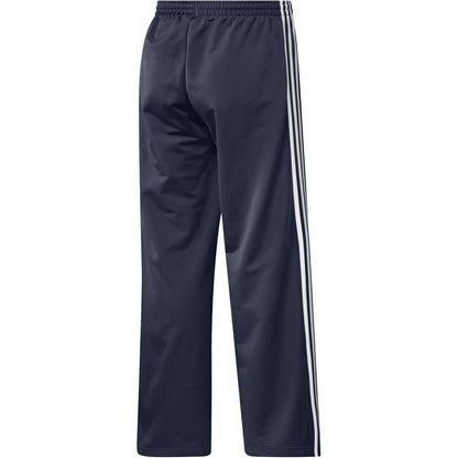 Night Indigo - Back - Adidas Womens-Ladies Firebird Polyester 3 Stripes Loose Tracksuit Bottoms