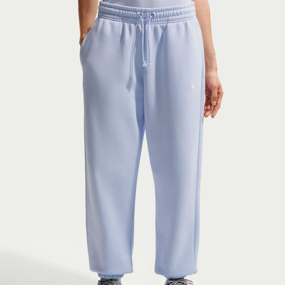 Blue - Front - Nike Womens-Ladies Fleece Joggers