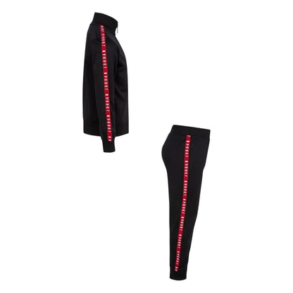 Black-Red - Lifestyle - Nike Childrens-Kids Air Jordan Tape Tracksuit