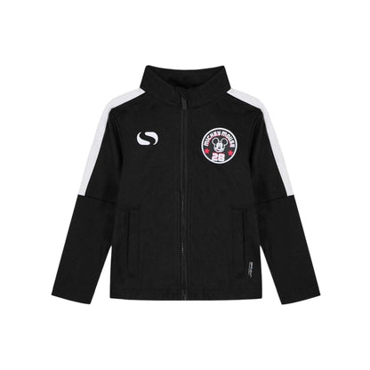 Black-White - Back - Disney Childrens-Kids Mickey Mouse Football Tracksuit Set