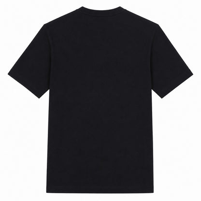 Black - Back - Loyalti Mens Skull And Crossbones Cotton Camo T-Shirt