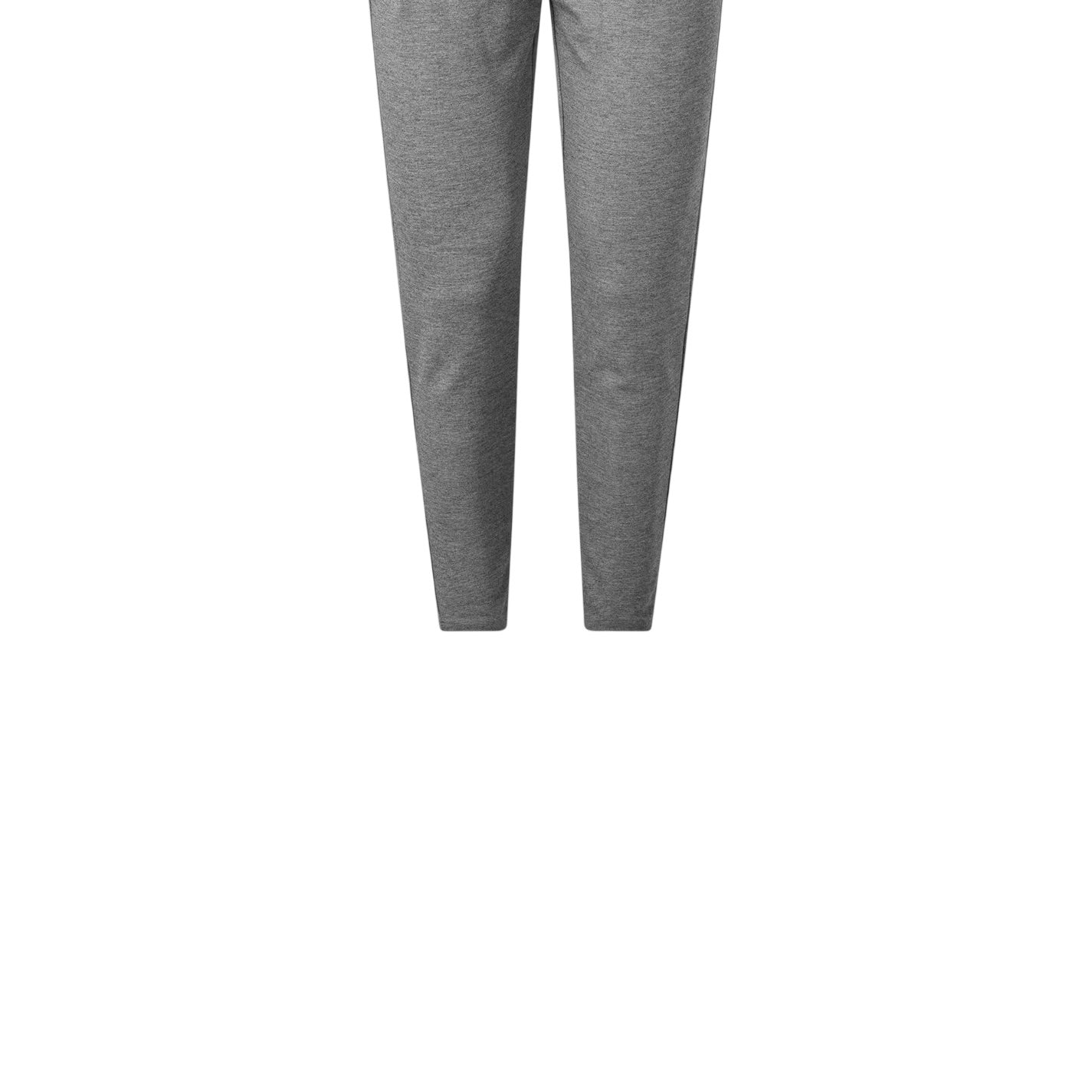 Medium Grey Melange - Side - Vero Moda Womens-Ladies High Waist Trousers