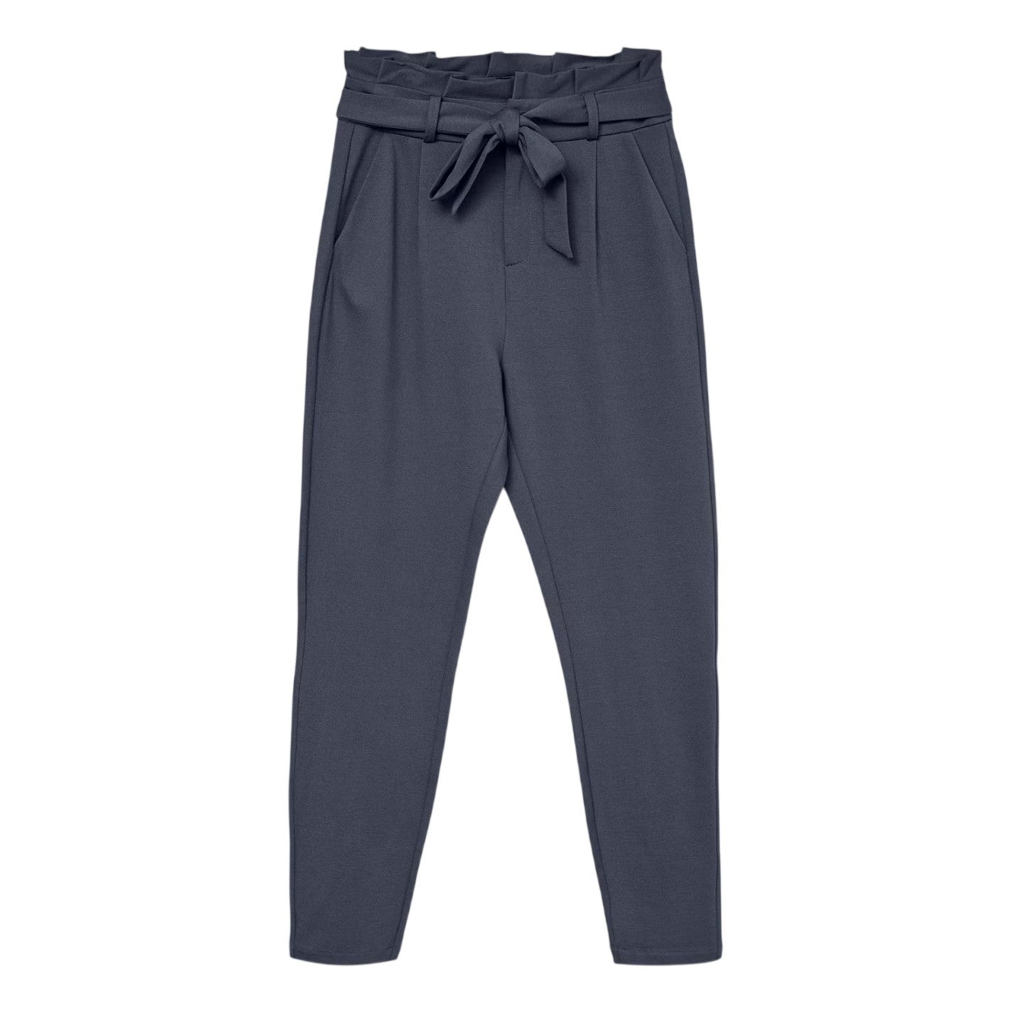 Blue - Front - Vero Moda Womens-Ladies High Waist Trousers