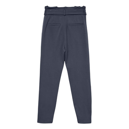Blue - Back - Vero Moda Womens-Ladies High Waist Trousers