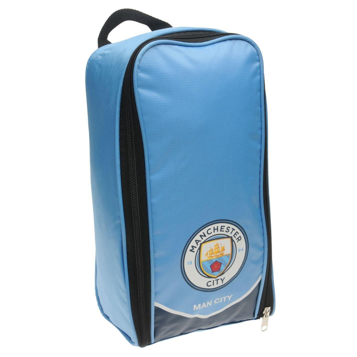 Sky Blue-Black - Side - Team Manchester City FC Shoe Bag