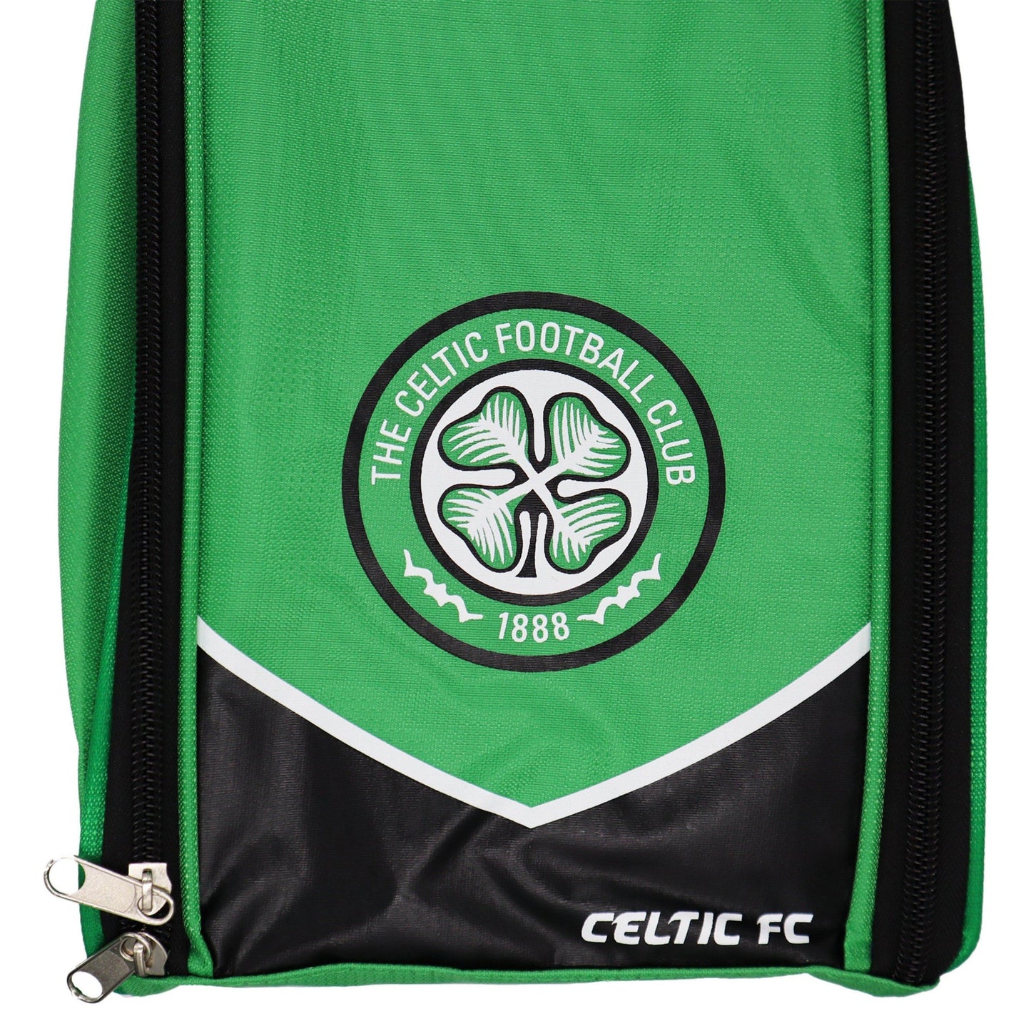 Green - Side - Team Celtic Woven Football Boot Bag
