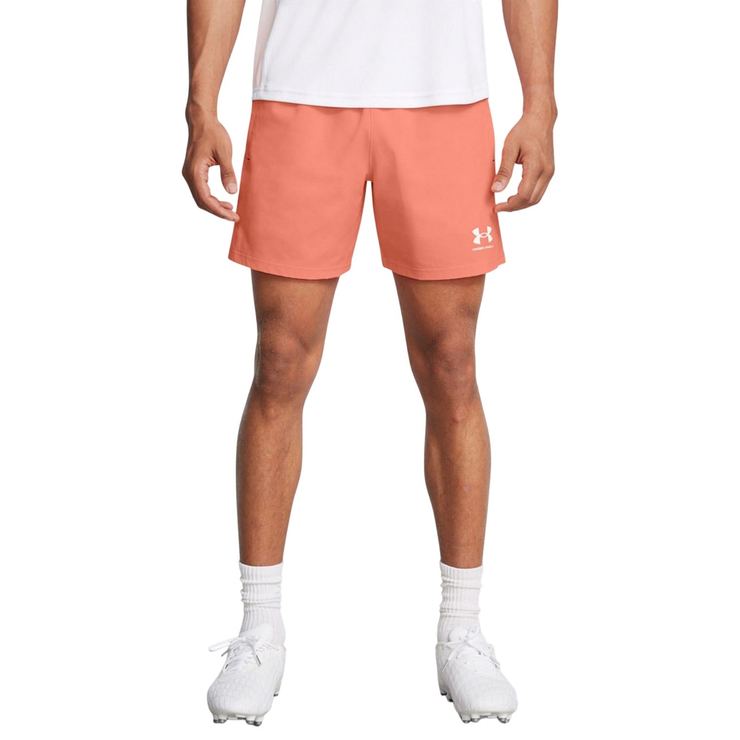 Orange - Lifestyle - Under Armour Mens Challenger Pro Woven Shorts