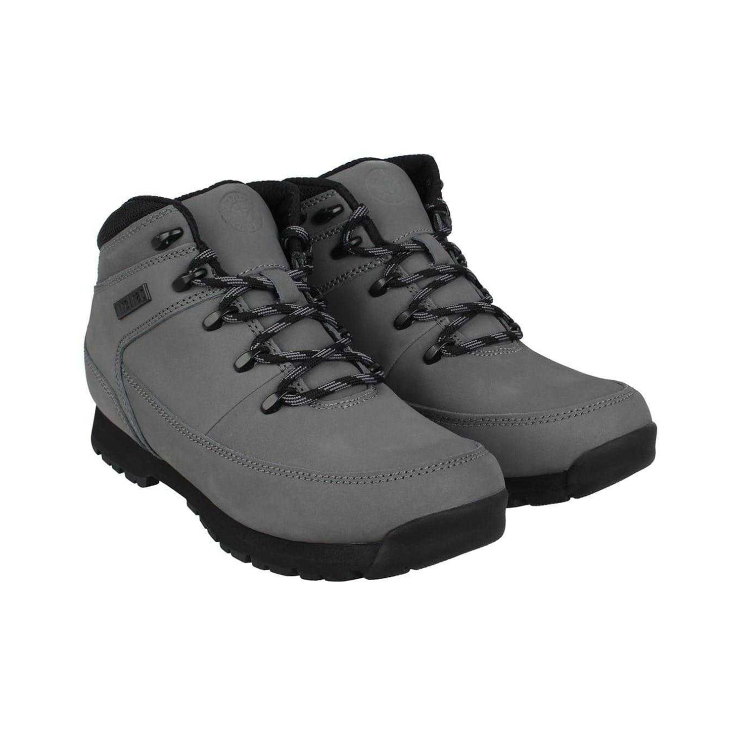 Grey - Lifestyle - Firetrap Mens Rhino Leather Ankle Boots