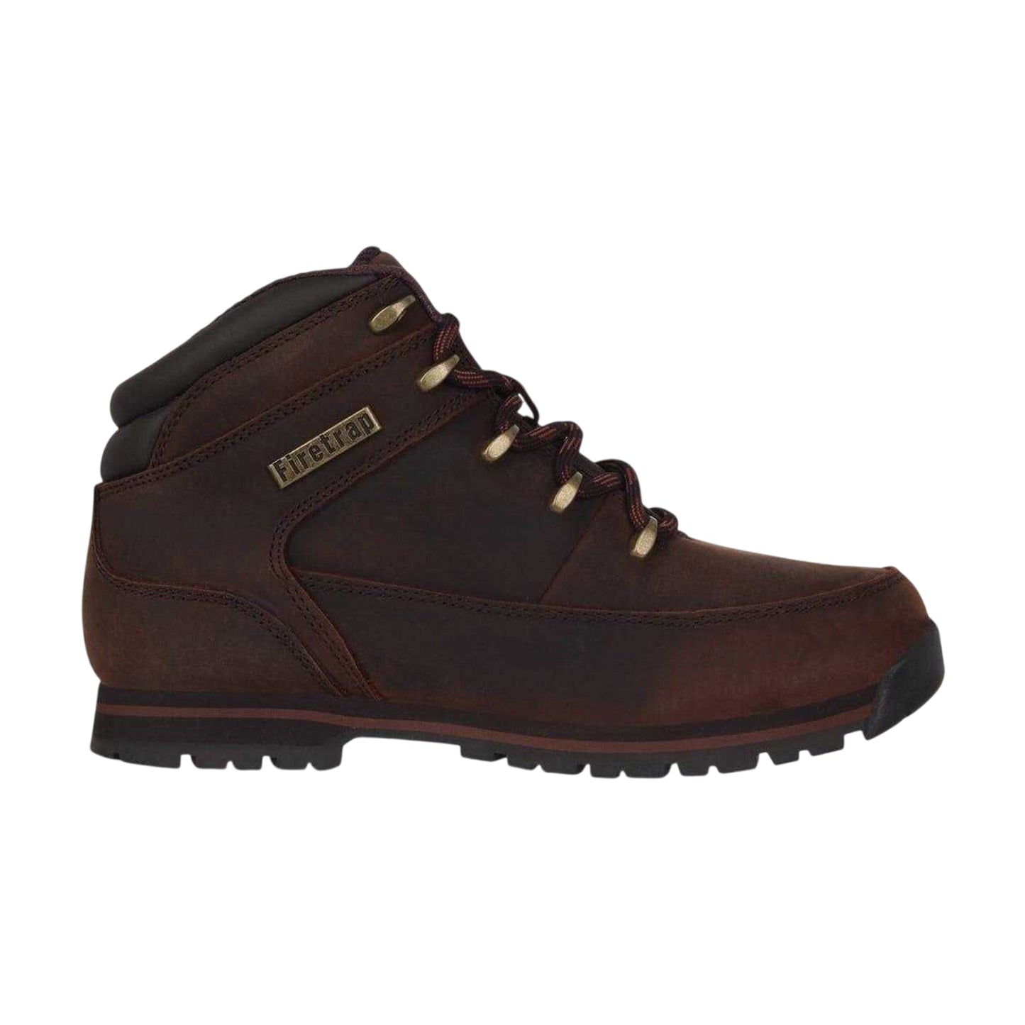 Rust - Front - Firetrap Mens Rhino Leather Ankle Boots