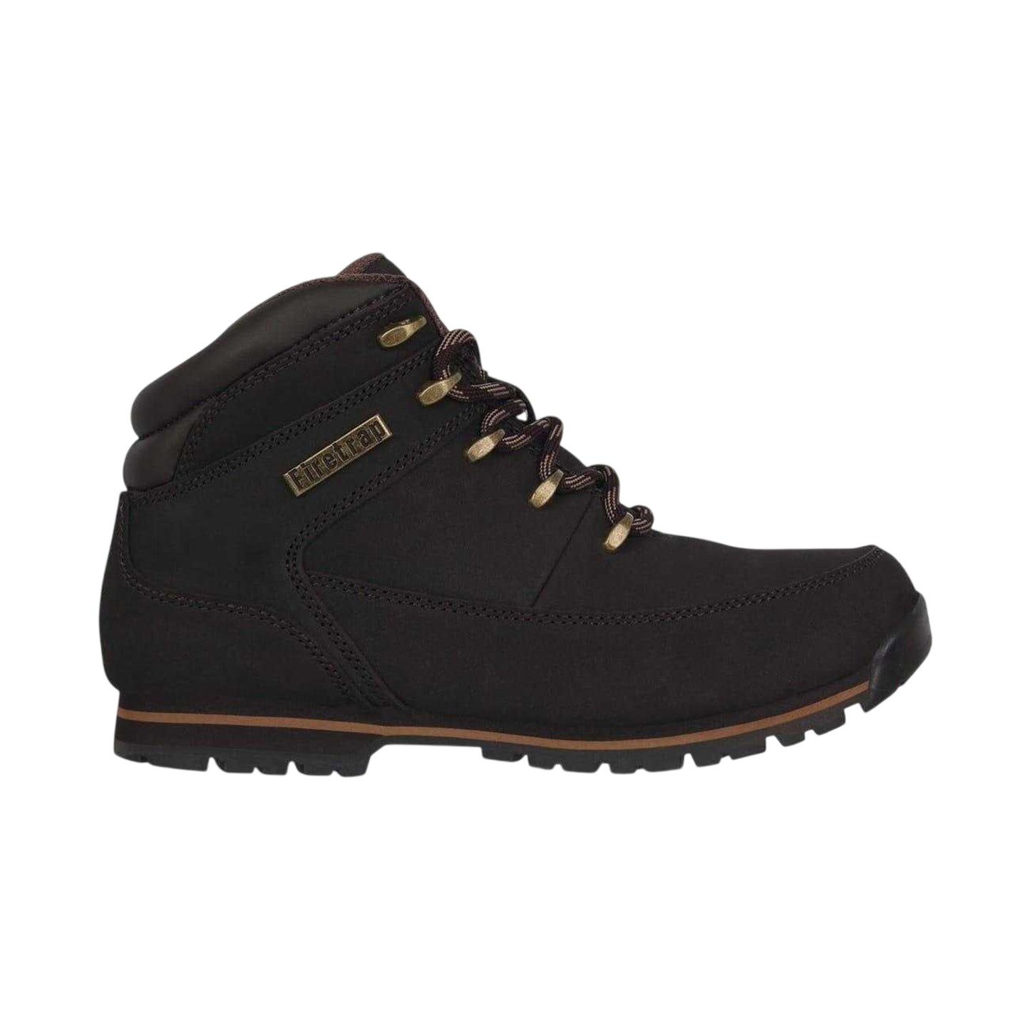 Brown - Front - Firetrap Mens Rhino Leather Ankle Boots
