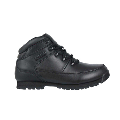 Black - Front - Firetrap Mens Rhino Leather Ankle Boots