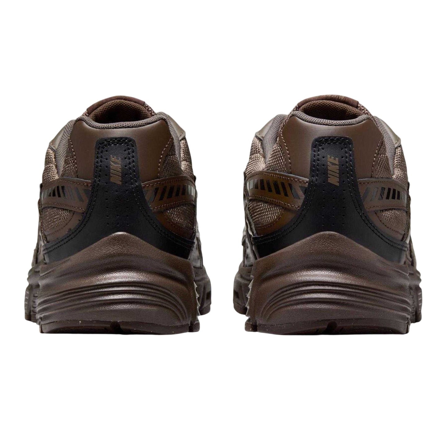 Brown-Black - Back - Nike Mens Initiator Logo Cushioned Trainers