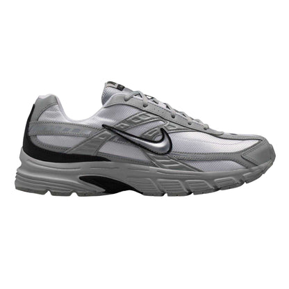 White-Grey - Front - Nike Mens Initiator Logo Cushioned Trainers
