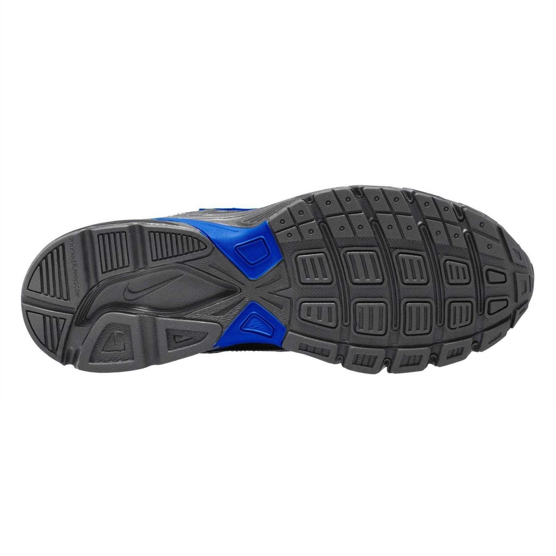 Anthracite-Blue - Lifestyle - Nike Mens Initiator Logo Cushioned Trainers