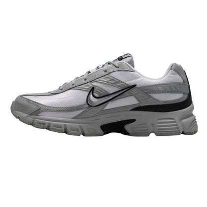 White-Grey - Side - Nike Mens Initiator Logo Cushioned Trainers
