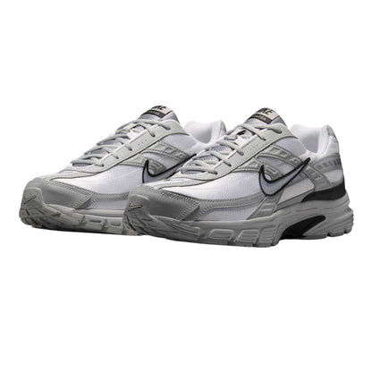 White-Grey - Pack Shot - Nike Mens Initiator Logo Cushioned Trainers