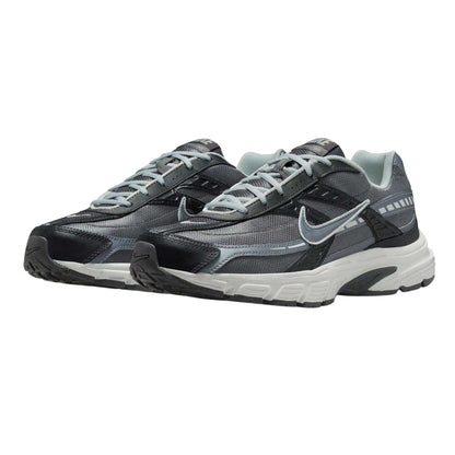 Anthracite-Grey - Pack Shot - Nike Mens Initiator Logo Cushioned Trainers