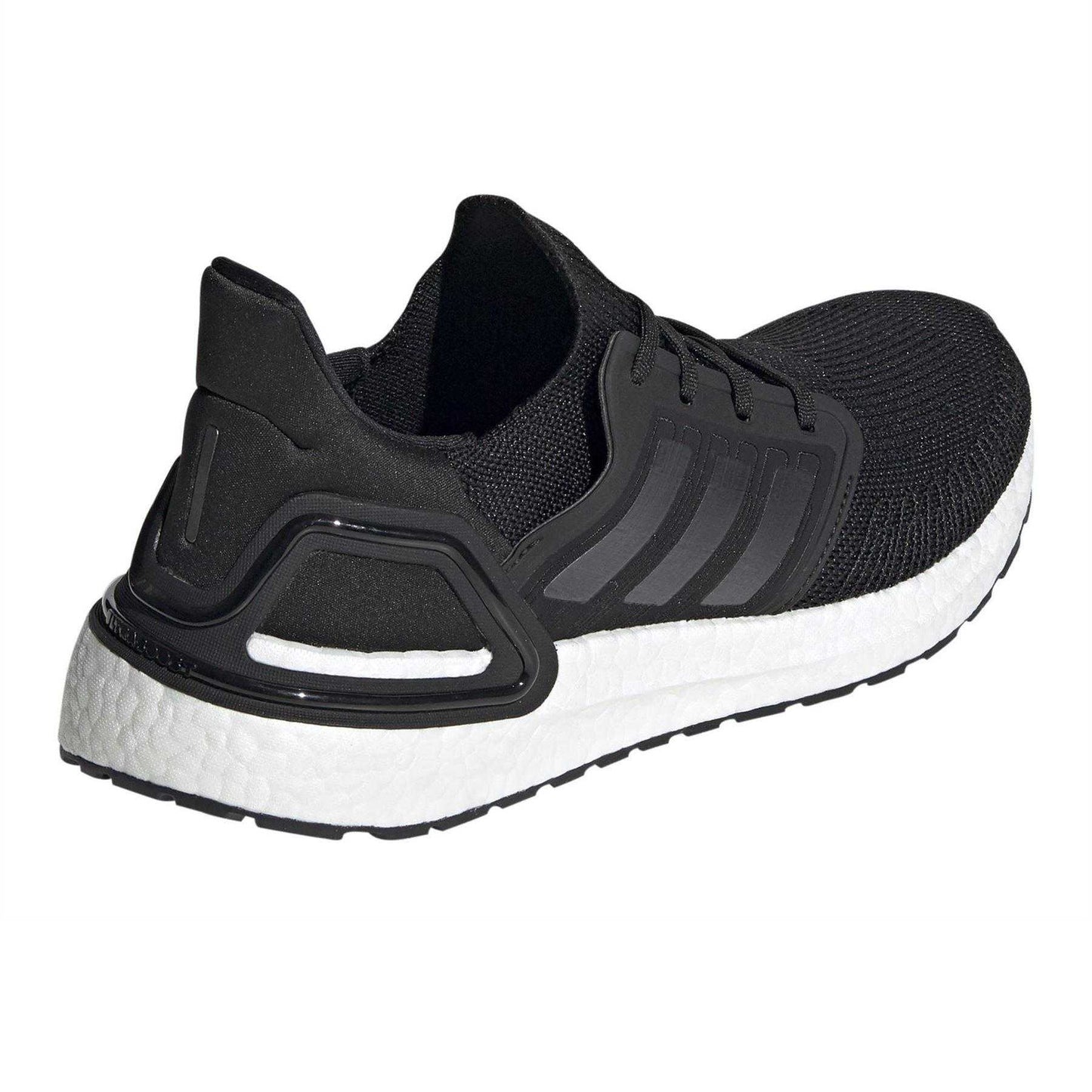 Black-Night-White - Back - Adidas Mens Ultraboost Running Flat Shoes
