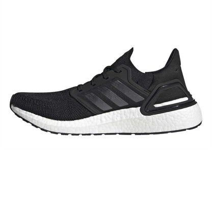 Black-Night-White - Side - Adidas Mens Ultraboost Running Flat Shoes