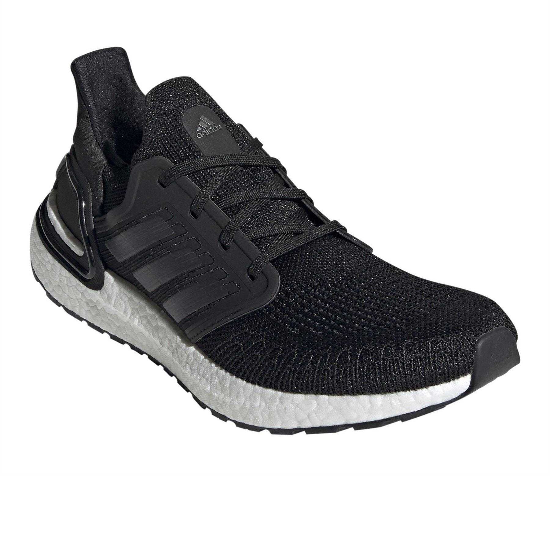 Black-Night-White - Pack Shot - Adidas Mens Ultraboost Running Flat Shoes