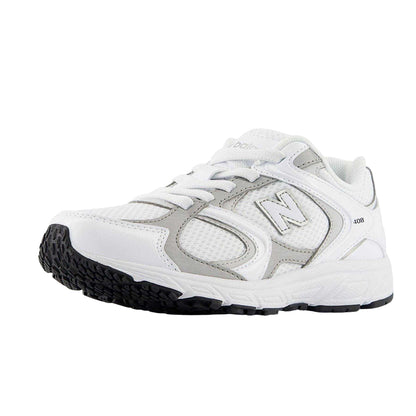 White-Black - Lifestyle - New Balance Childrens-Kids 408 V1 Trainers