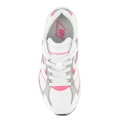 White-Pink - Back - New Balance Childrens-Kids 408 V1 Trainers