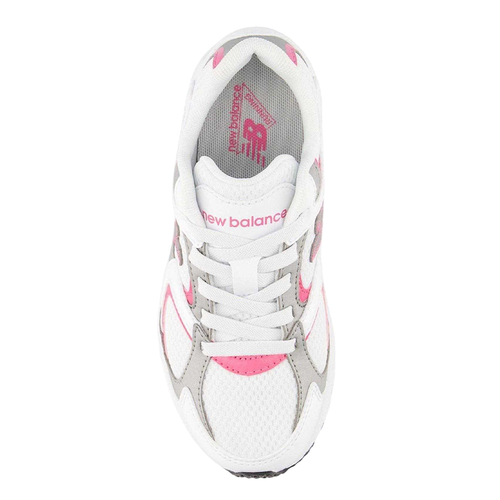 White-Pink - Back - New Balance Childrens-Kids 408 V1 Trainers
