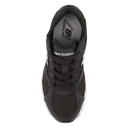 Black-White - Side - New Balance Childrens-Kids 408 V1 Trainers