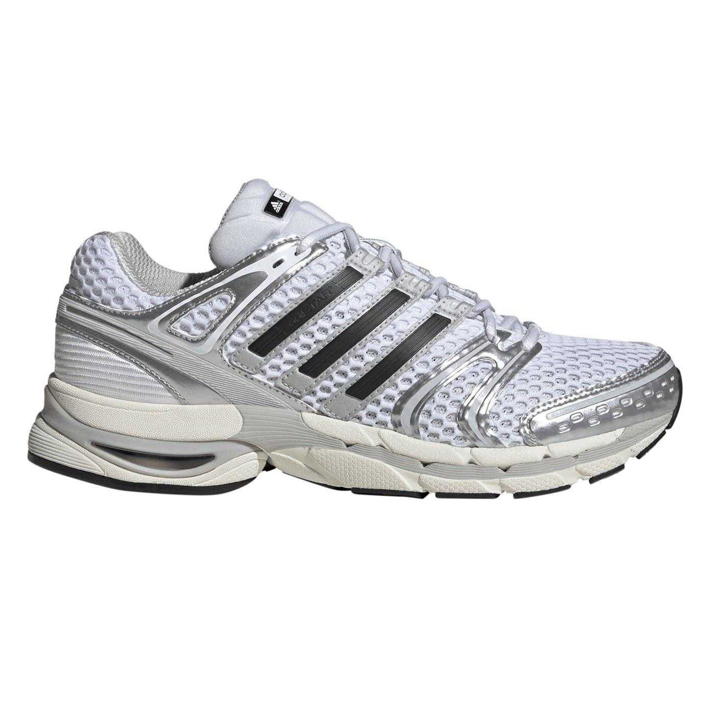 Silver - Front - Adidas Womens-Ladies Adistar Control 5 Running Shoes