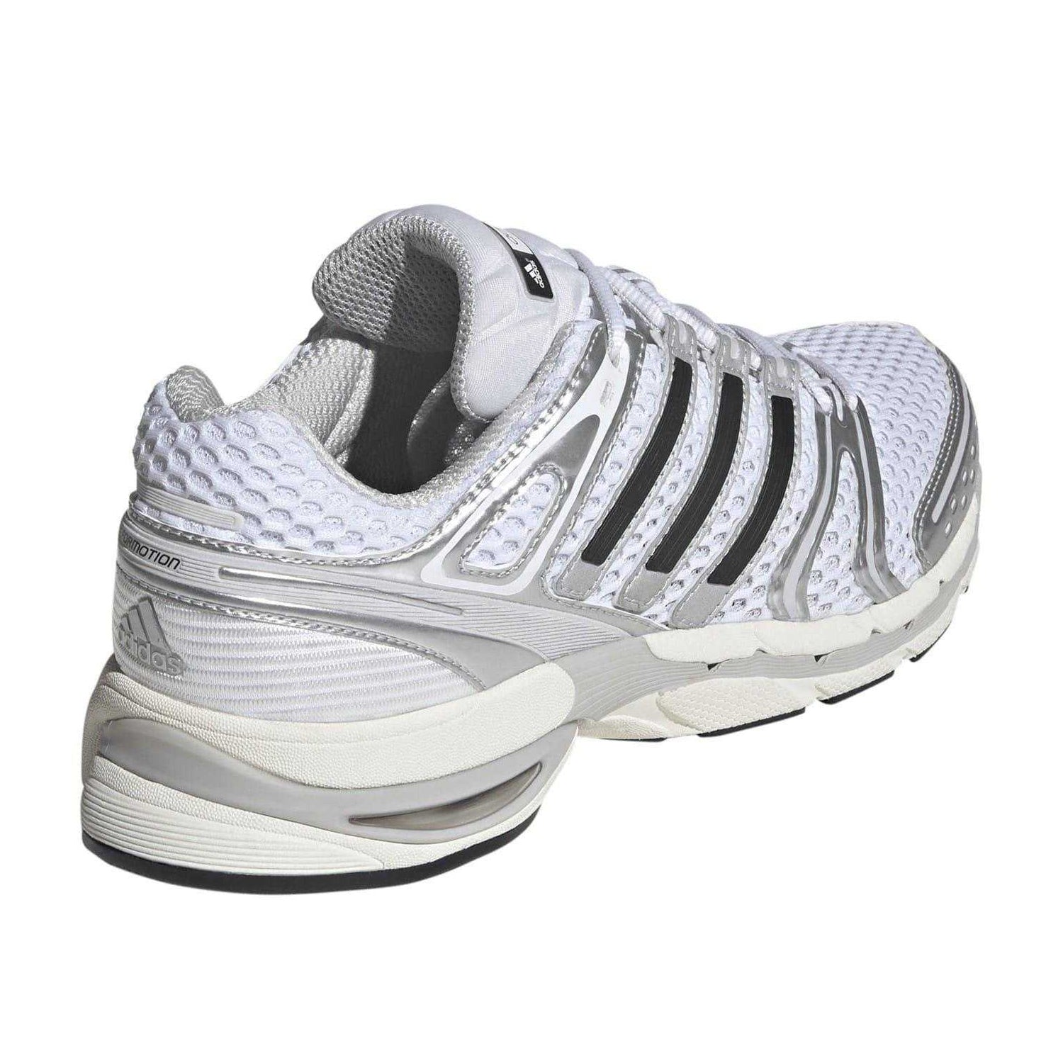 Silver - Back - Adidas Womens-Ladies Adistar Control 5 Running Shoes