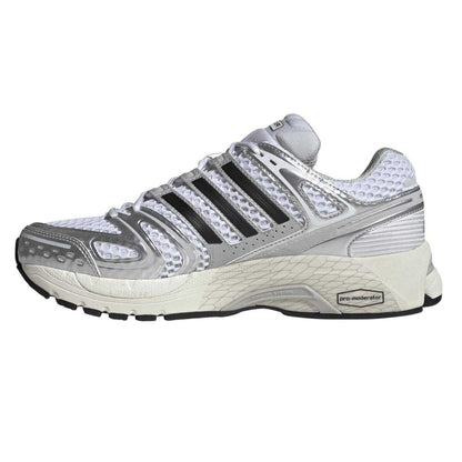 Silver - Side - Adidas Womens-Ladies Adistar Control 5 Running Shoes