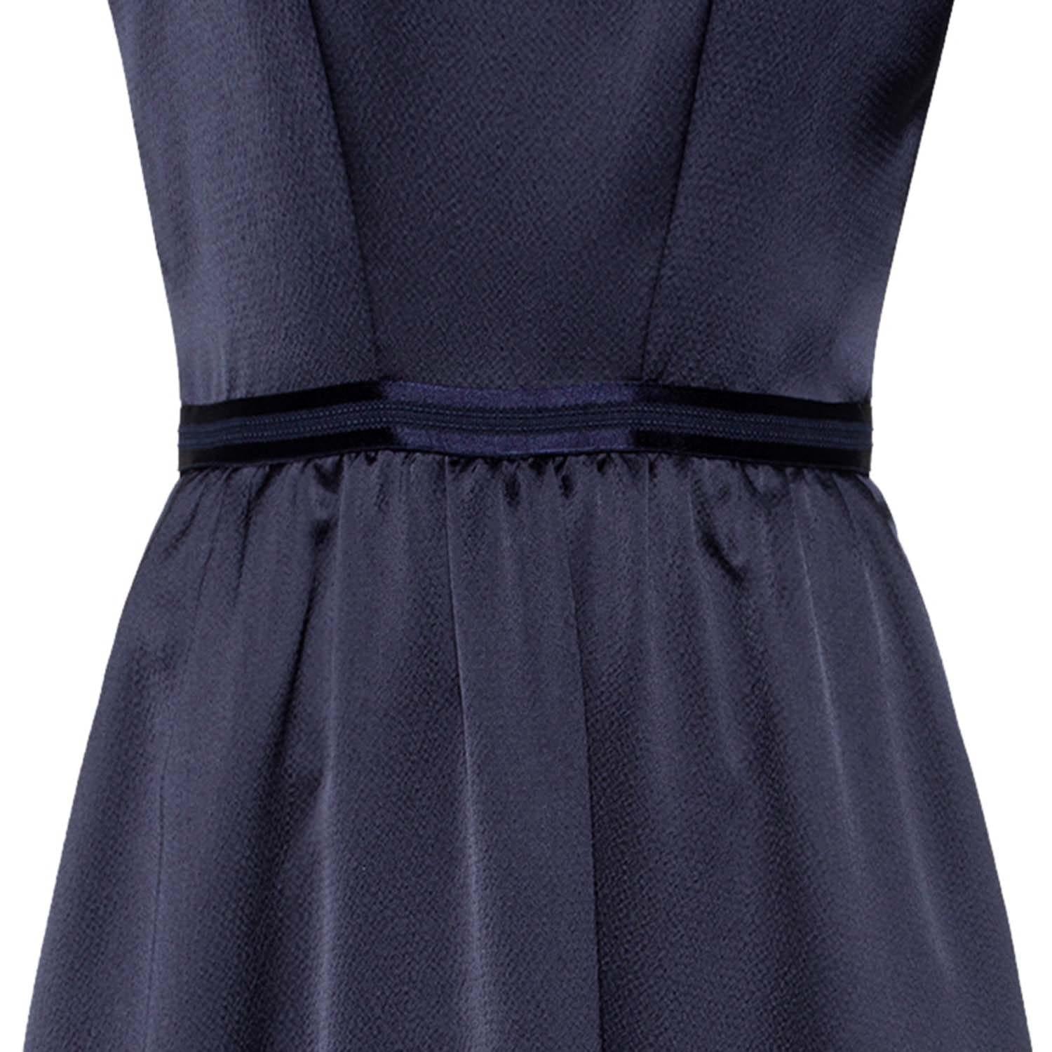 Blue - Back - Hugo Womens-Ladies Kihena-1 Dress