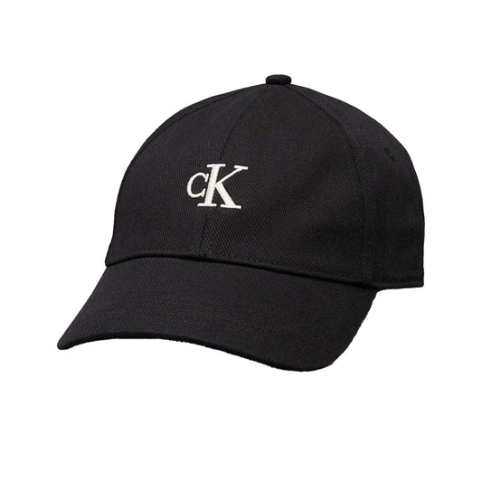 Black - Front - Calvin Klein Womens-Ladies Embroidered Logo Baseball Cap