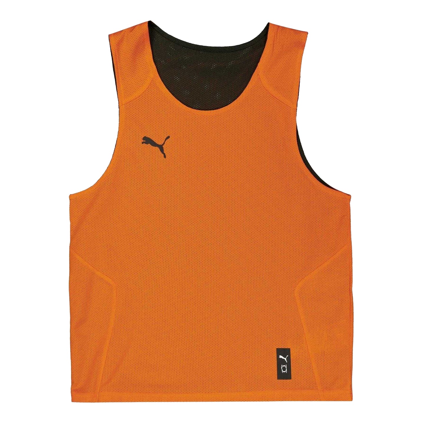 Orange - Front - Puma Childrens-Kids Team Relaxed Fit Basketball Jersey
