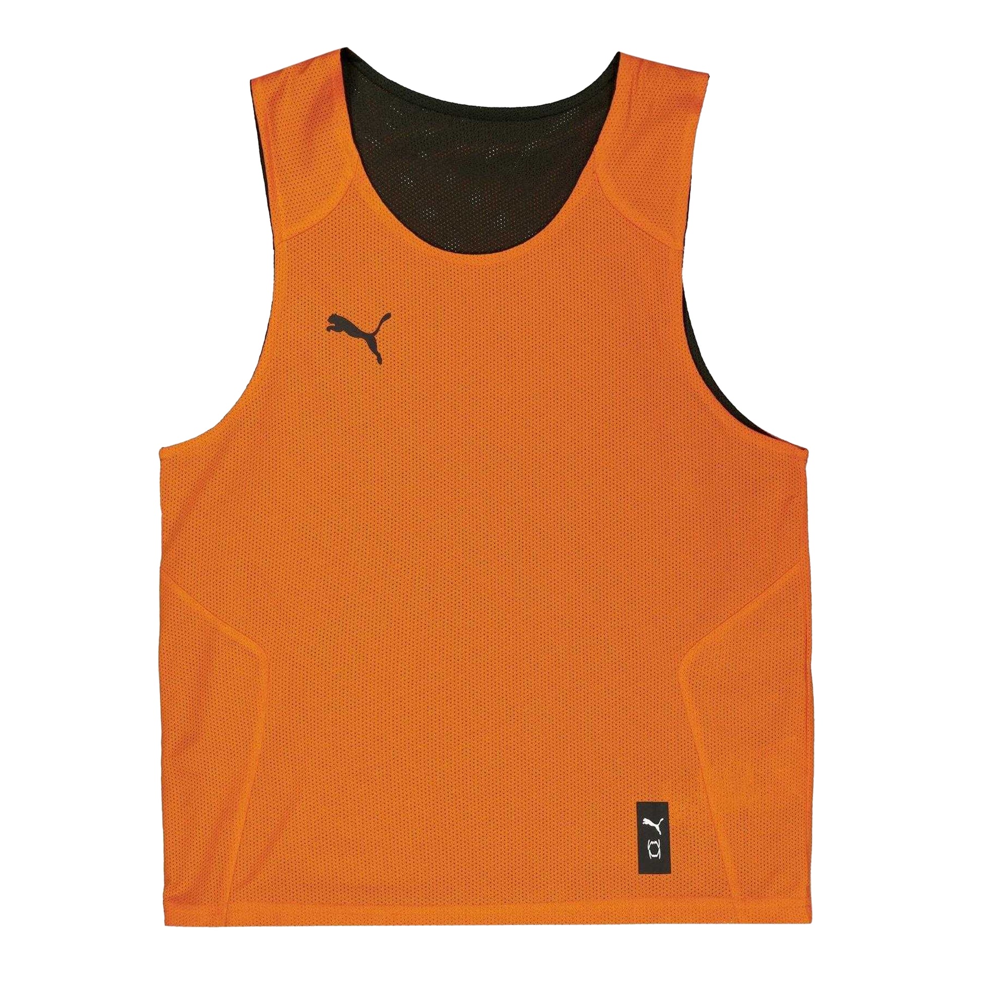 Orange - Front - Puma Childrens-Kids Team Relaxed Fit Basketball Jersey