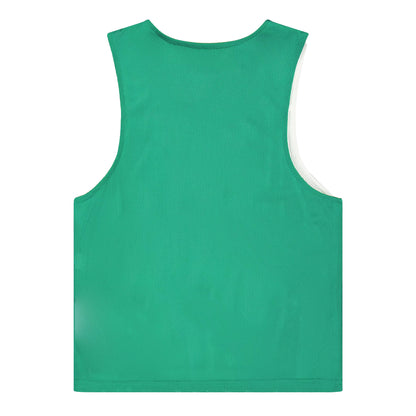 Pepper Green - Back - Puma Childrens-Kids Team Relaxed Fit Basketball Jersey