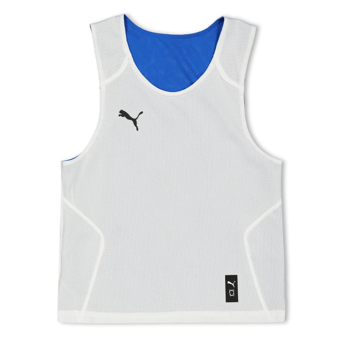Electric Blue Lemonade - Front - Puma Childrens-Kids Team Relaxed Fit Basketball Jersey