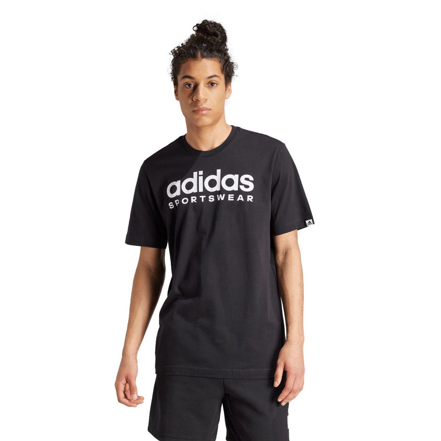 Black - Pack Shot - Adidas Mens Graphic Regular T-Shirt