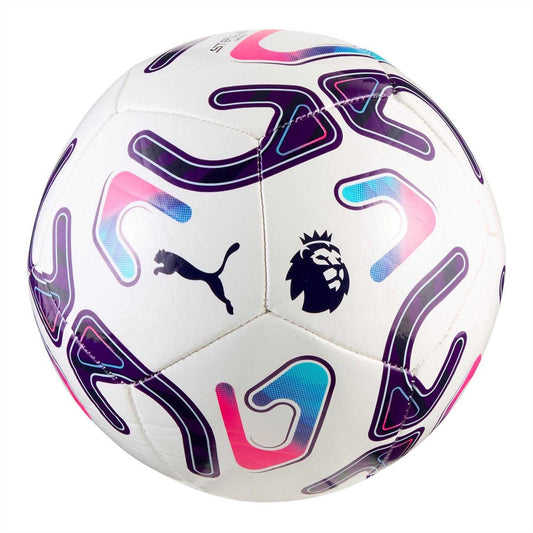 White-Purple - Front - Puma Premier League Mini Football
